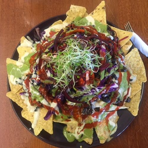 Nachos at 24 Carrots in Tempe