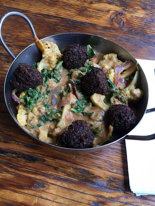 Falafel bowl at The Sudra - 28th Ave in Portland