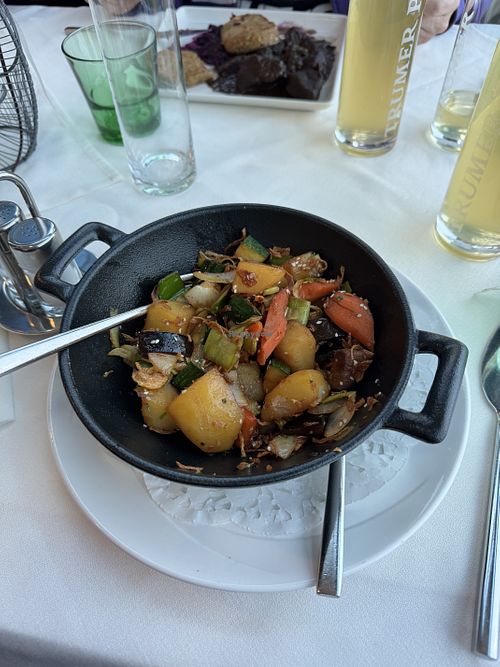 Gemüsegröstl  at Pardorama in Ischgl