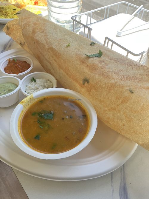 Masala dosa  at My Takeaway in Auckland