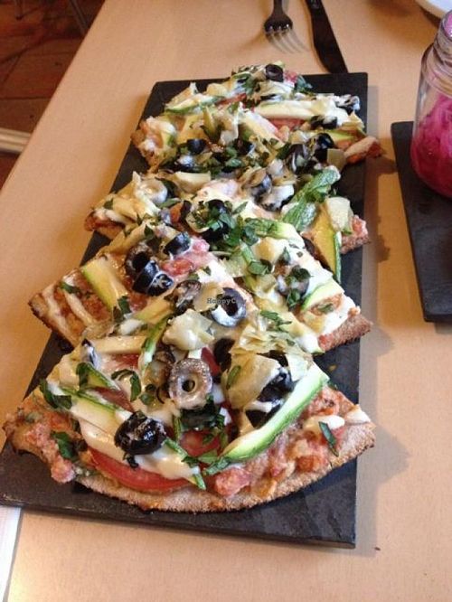 The pizza  at Lucuma in Guadalajara