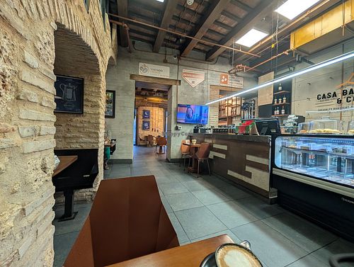 Inside at Casa Barista & Co in Santo Domingo