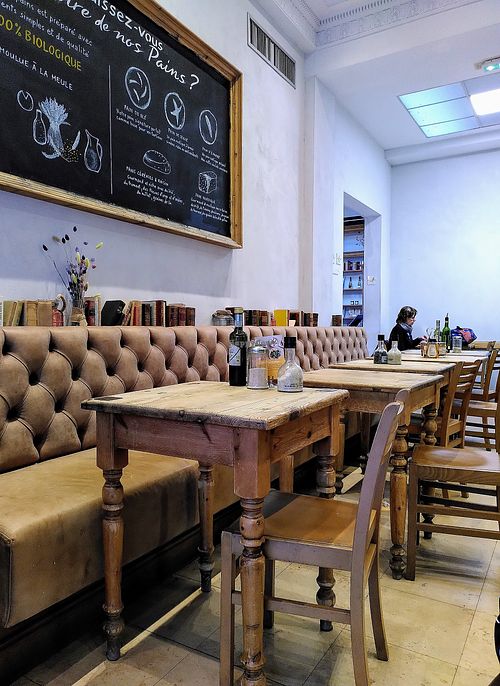 Eat-in space at Le Pain Quotidien - Varenne in Paris