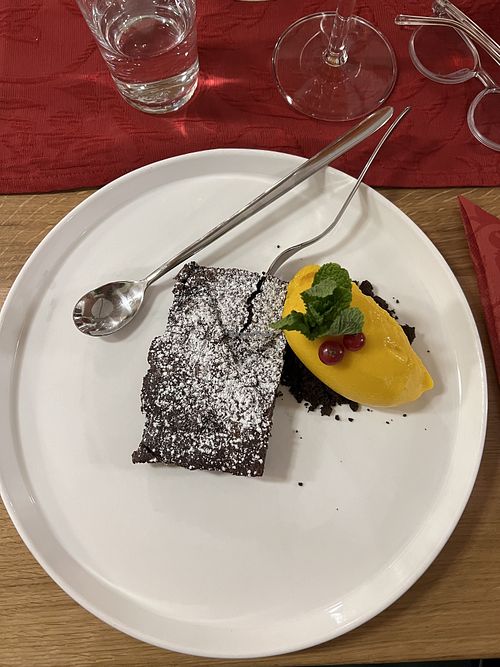 Schokobrownie  at Bierbotschaft in Wundschuh