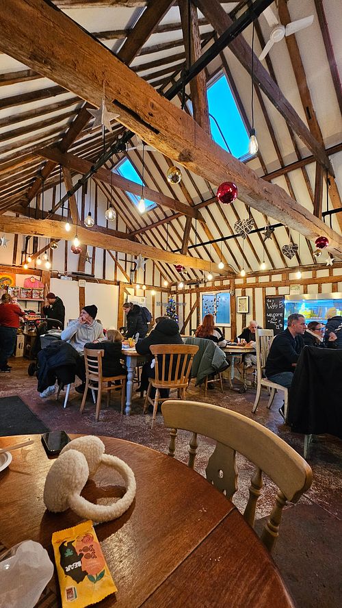 Christmas time at The Wigley Bush Cafe in Brentwood