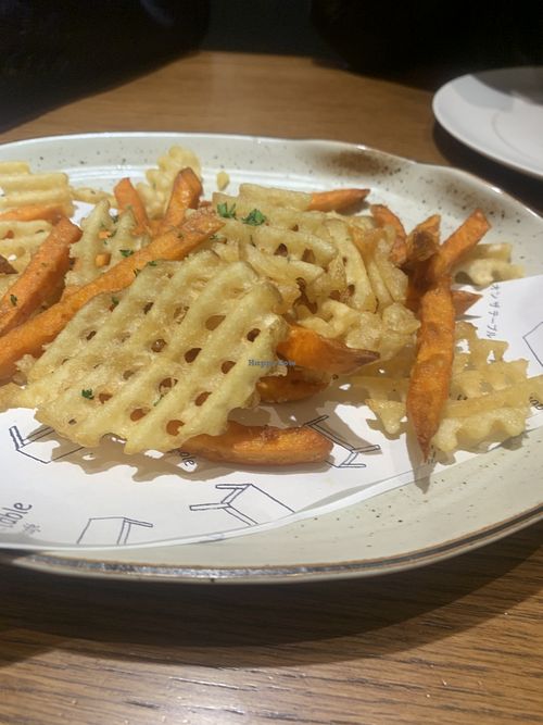 Duo fries   at On The Table - Promenade Ramintra in Bangkok
