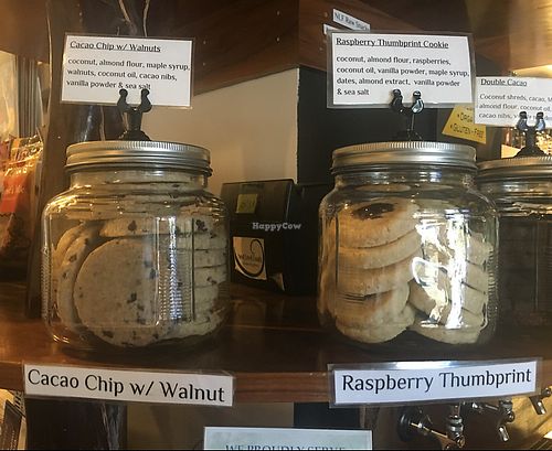 Cacao & Raspberry Cookies at Elixart in Nevada City