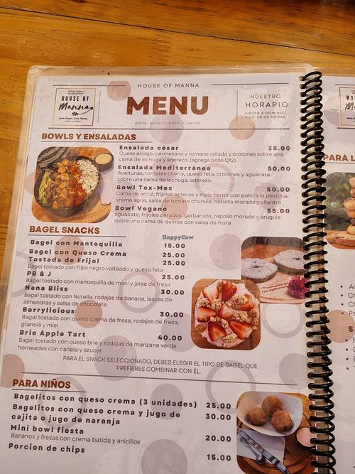 Menu #Veganuary at House Of Manna Coban in Coban