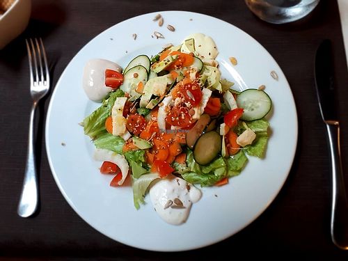 Salade at Il Bio dei Medici in Florence