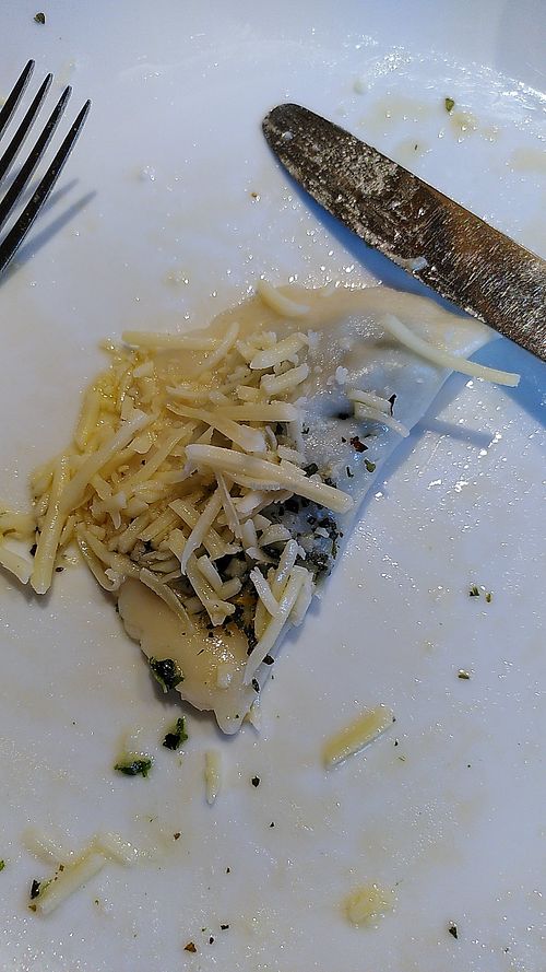 Vegane Schlutzkrapfen at Gasthof Krone Umhausen e.U. in Umhausen