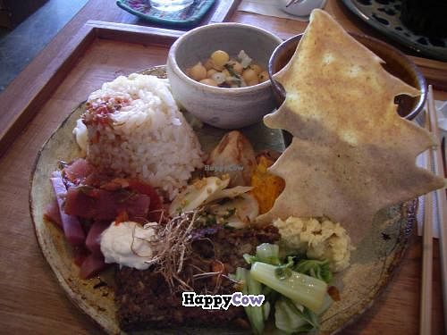 Lunch plate. at Toritorinoki in Tokyo