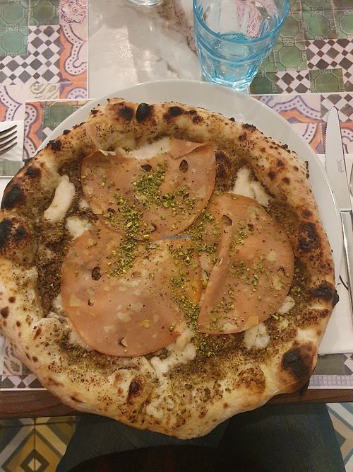 Pistacchio and mortadella  at Assaje in Trento