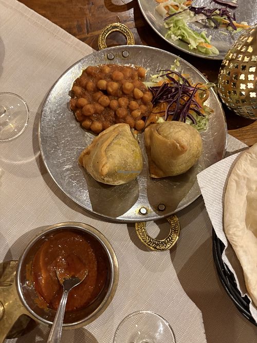Samosa con ceci   at Ristorante Shri Ganesh in Turin