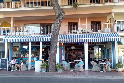 Restaurant - front at Restaurante Es Cani in Mallorca