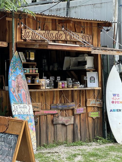 Popsicles & Juices. Smoothie bowls and take out treats   at La Tiendita de Plan Veg in Nosara