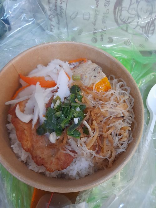 My take com tam at An Lạc in Ho Chi Minh City