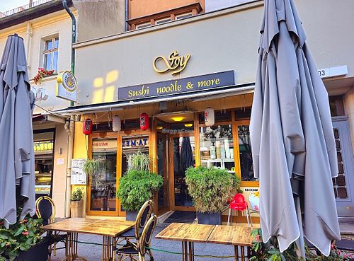 Outside view  at Sy Restaurant - Spandau in Berlin