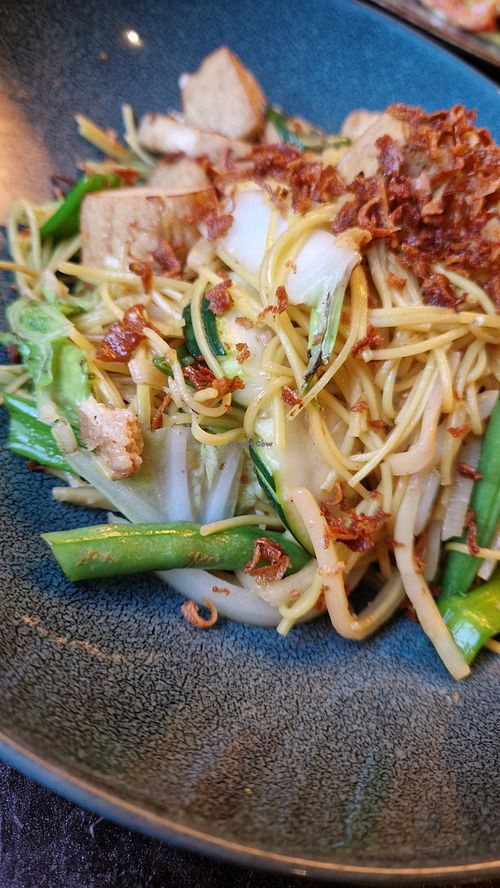 Noodles at Japo Sushi Skøyen in Oslo