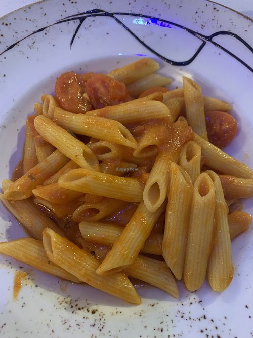 Penne all arrabiata  at Restaurante Trufarella in Lanzarote