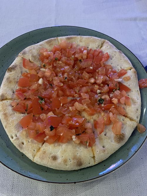 Foccaciaa  at Restaurante Trufarella in Lanzarote