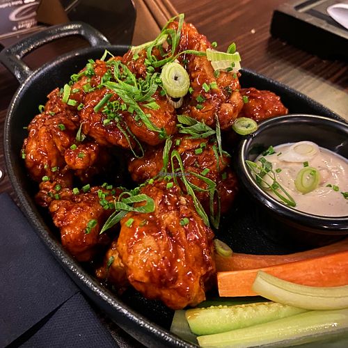 Cauliflower wings  at Hamilton's in Doha