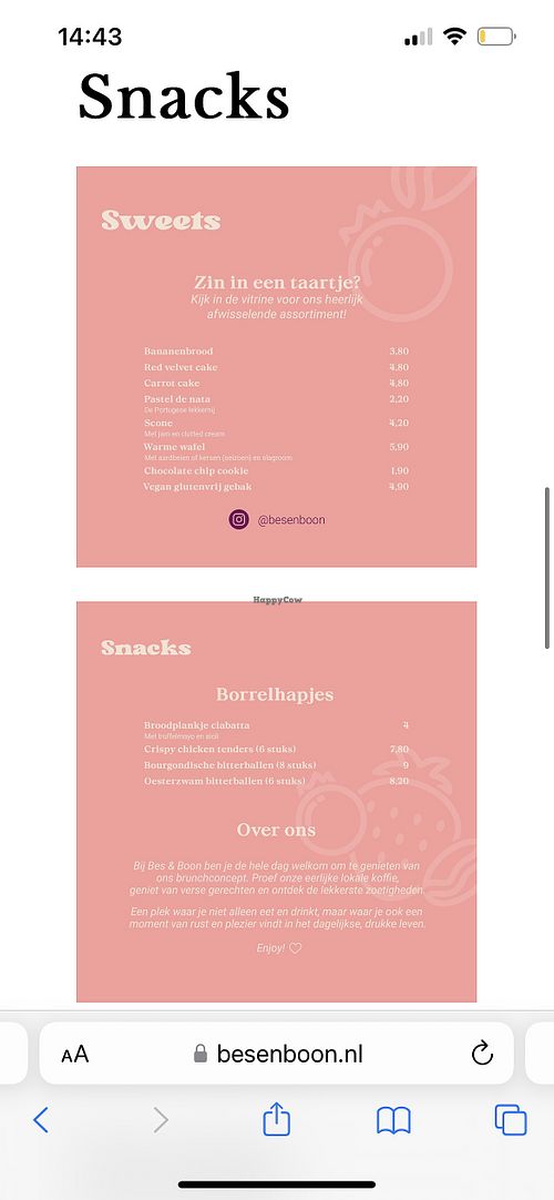 Sweets en snacks  at Bes & Boon in Eindhoven