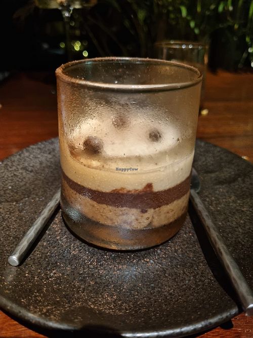 Vegan Tiramisu at DAO Sushi in Koh Samui