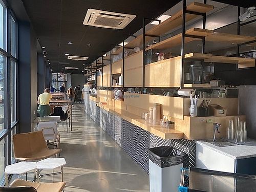 Kaffeinie Place - Interior at Kaffeine Place - Bar & Restaurant in Grand Rapids