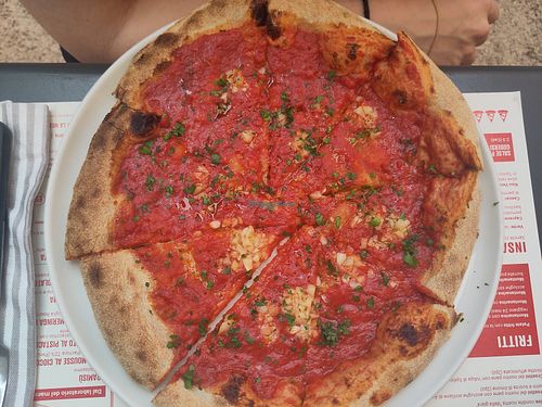 Marinara at Berberè Pizzeria Porta Saragozza in Bologna