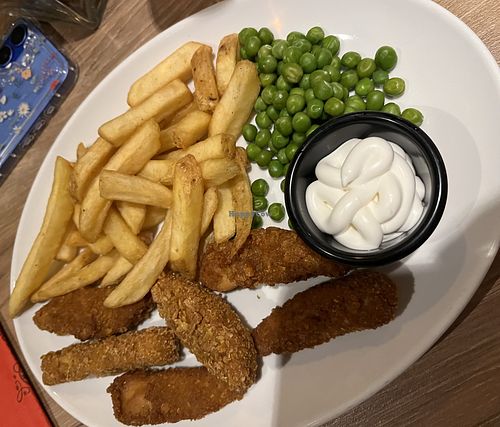 Chick’n tenders  at The Broadstraik Inn  in Westhill