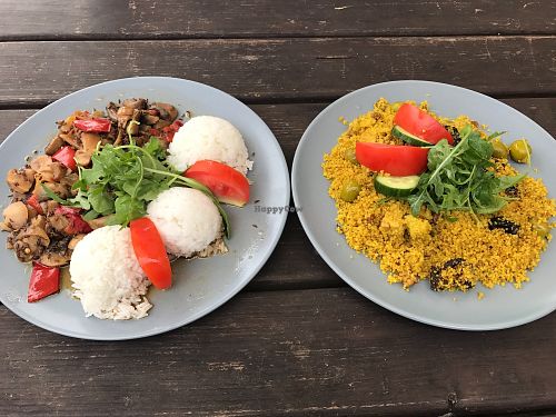 Delicious food  at Laibon in Cesky Krumlov