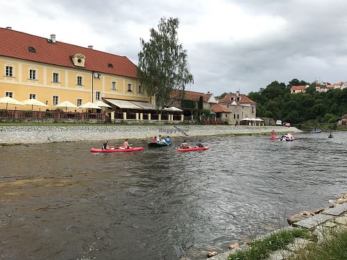 Vegan food with a view at Laibon in Cesky Krumlov