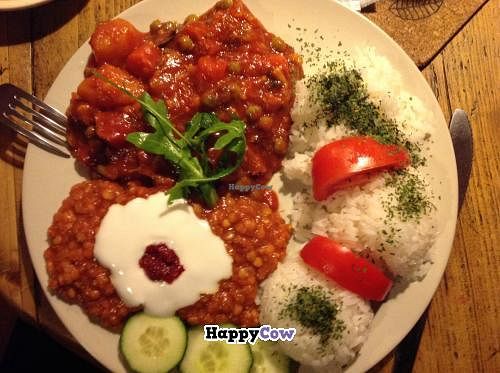 Indian meal at Laibon in Cesky Krumlov