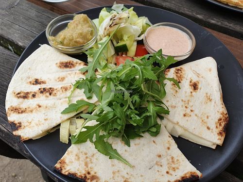 Quesadilla at Laibon in Cesky Krumlov