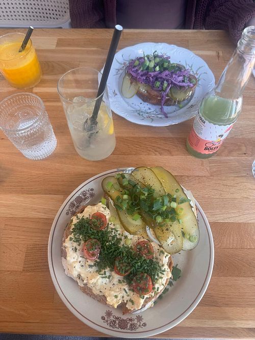 Veggie & vegan sandwich options at przesada in Krakow