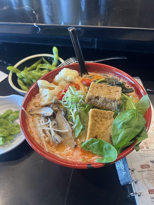 Modern udon - vegan   at Gyoza Bar in Wichita
