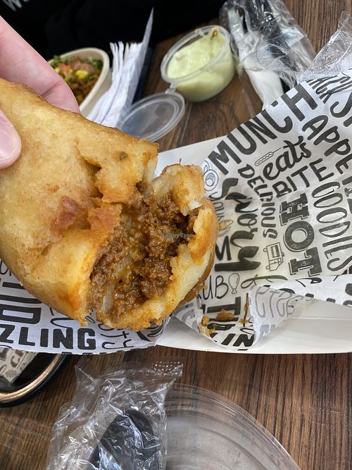   at Caraotas Arepas & Milkshakes in Queens