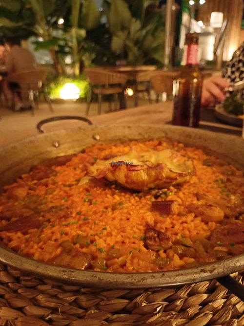 Paella at Palmira in Gran Canaria