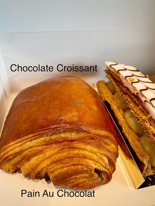 Chocolate Croissant  #Veganuary at ID-eclair in Pasadena