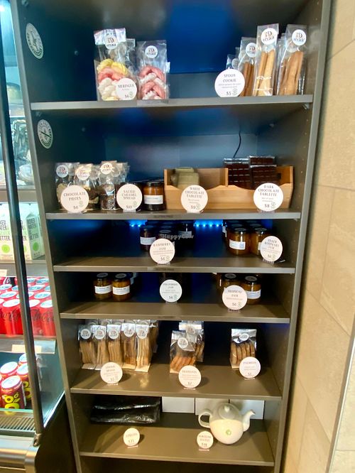 A variety of French Cookies and jams made by Chef #Veganuary at ID-eclair in Pasadena