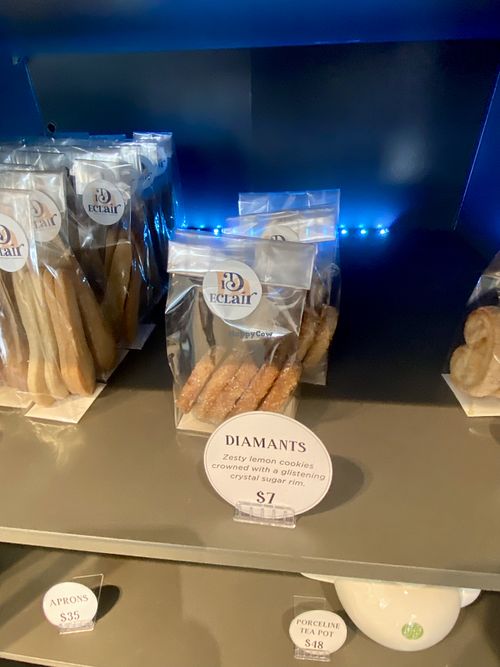 French cookies, Diamants #Veganuary at ID-eclair in Pasadena