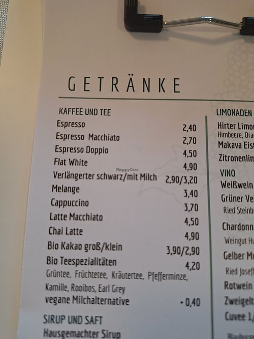 Coffee and tea at Grüner Heinrich - Café & Unverpacktladen in Oberaichwald