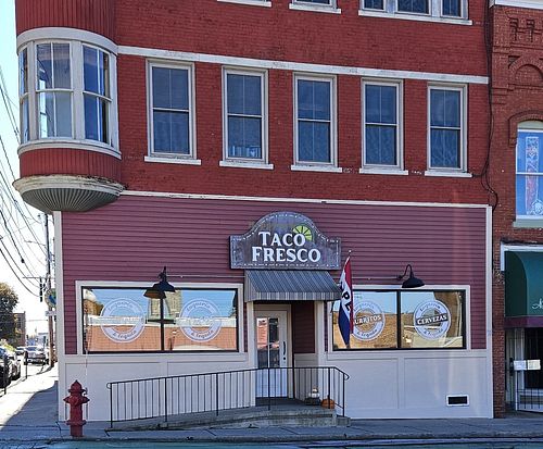 On the corner of Center and Wales at Taco Fresco  in Rutland