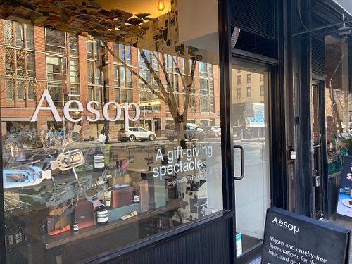 Front at Aesop - Chelsea in New York City