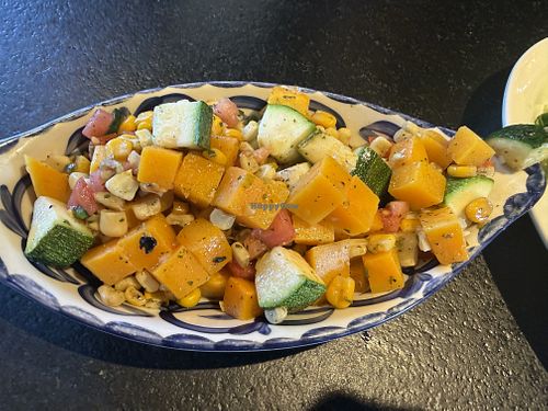 Grilled veggies   at Sergio's Cantina in Kaanapali