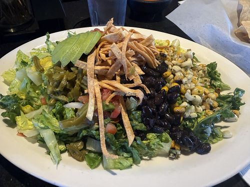 Salad no cheese!  at Sergio's Cantina in Kaanapali