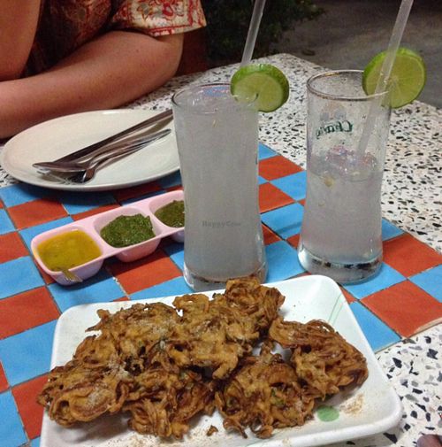 onion bhadji at S and S Indian Restaurant in Hua Hin