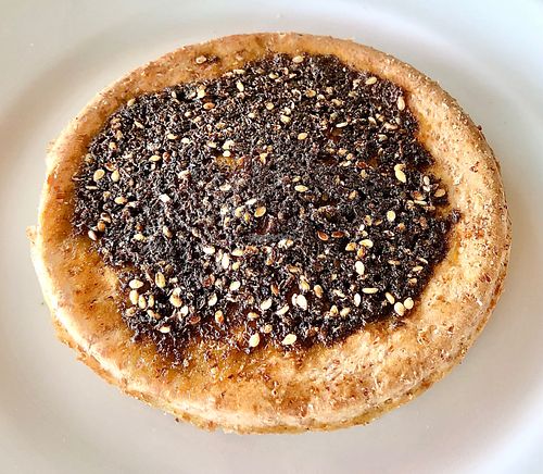 Zataar manakish  at The Farmer's Table  in Al Ain