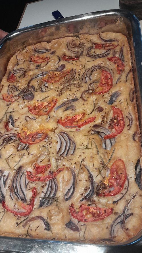 Foccacia at Ciao Mamma in Rocha