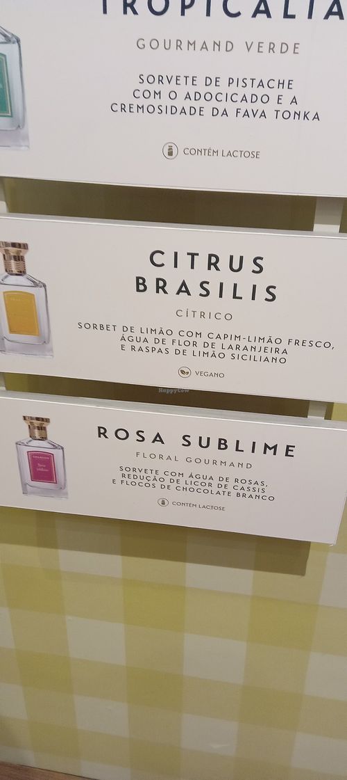 Opção vegana com base de limão [foto julho/2025] at Granado Verão in Sao Paulo